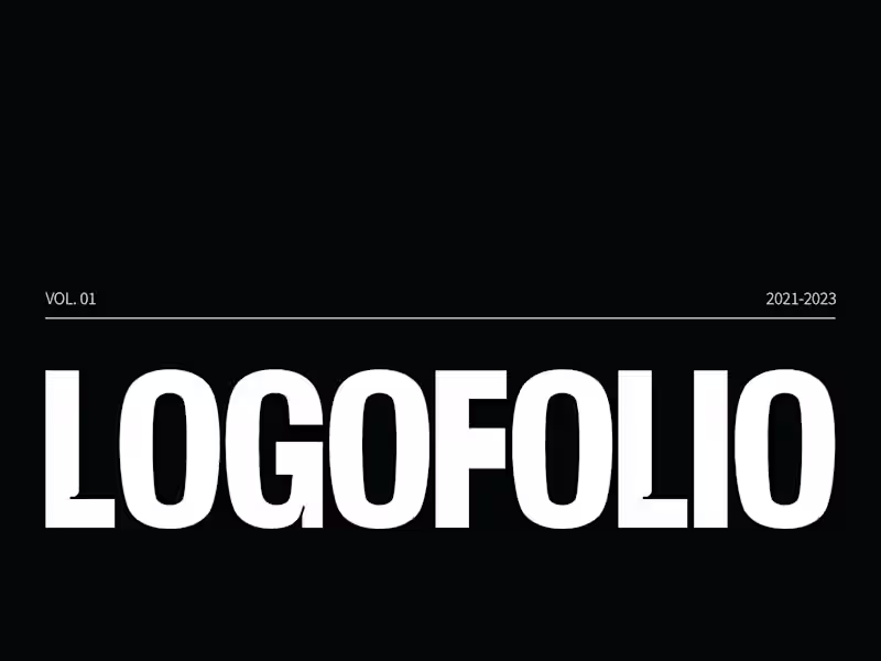 Cover image for Logofolio 2021-23