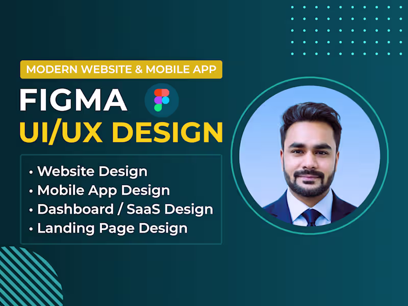 Cover image for UI/UX for Web & Mobile Apps in Figma | Top Rated on Fiverr