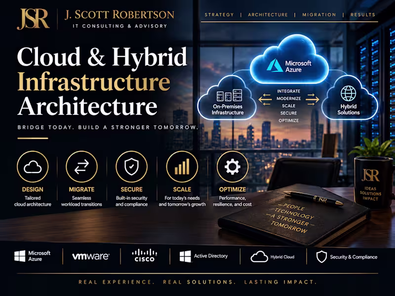 Cover image for Cloud & Hybrid Infrastructure Architecture