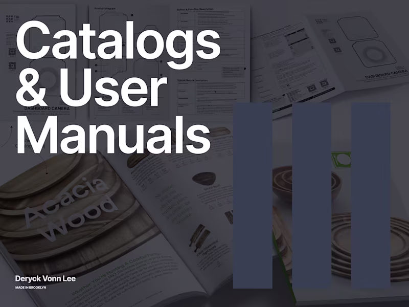 Cover image for Catalogs & User Manuals