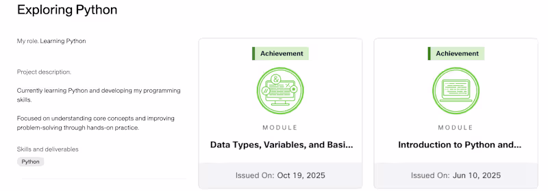 Cover image for Python Enthusiast