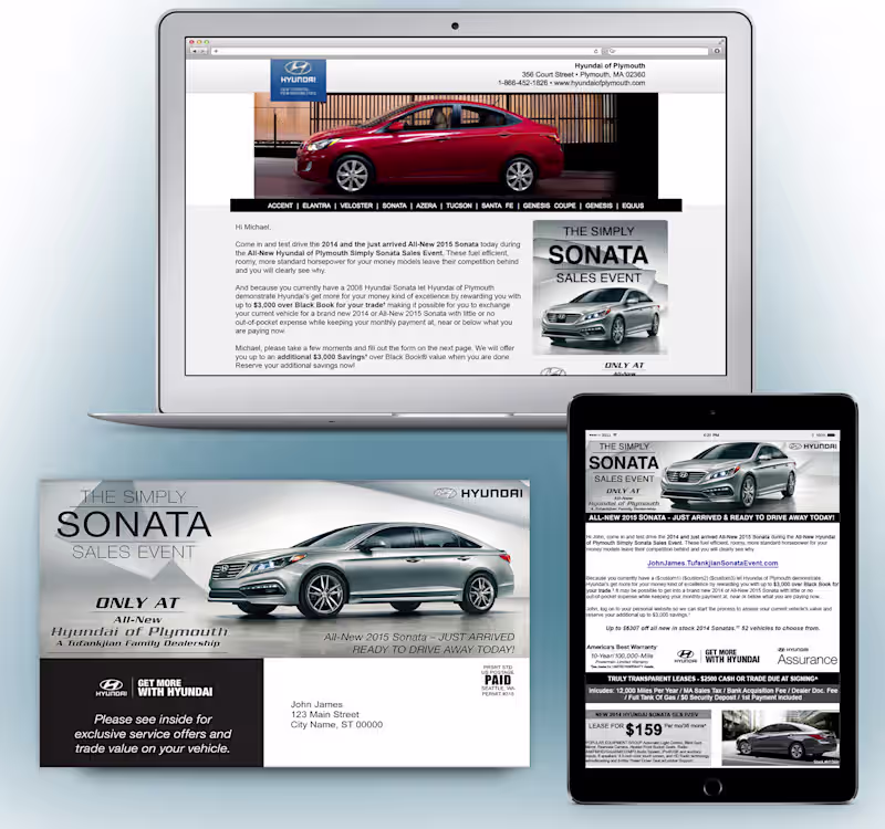 Cover image for Hyundai Direct Advertising Campaign 