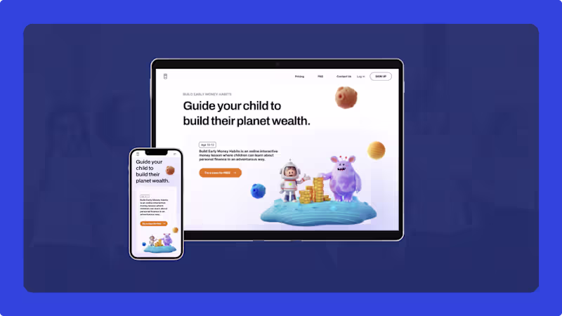 Cover image for Case Study: Build Early Money Habits