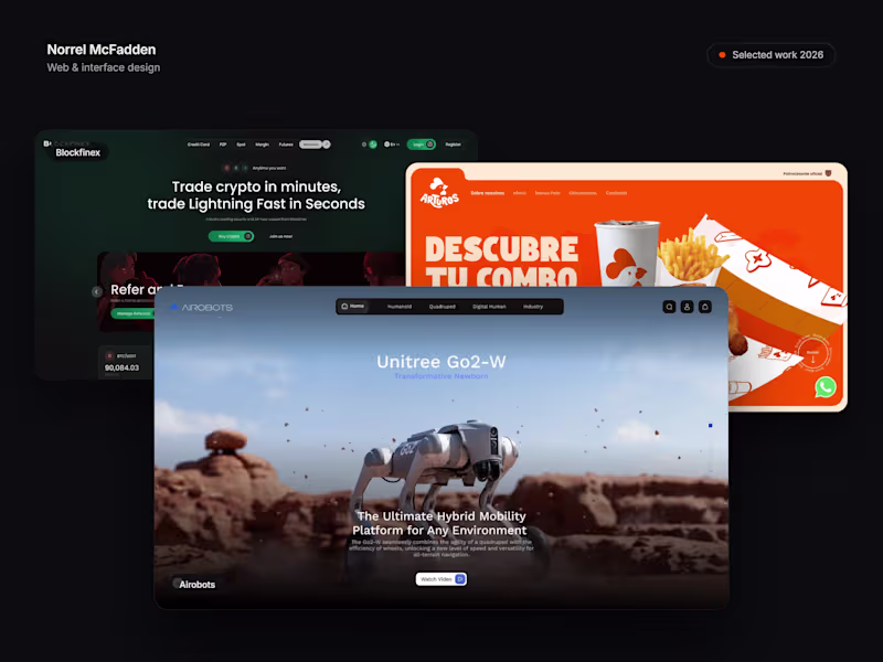 Cover image for Figma Website Design, UI/UX & Professional Animations
