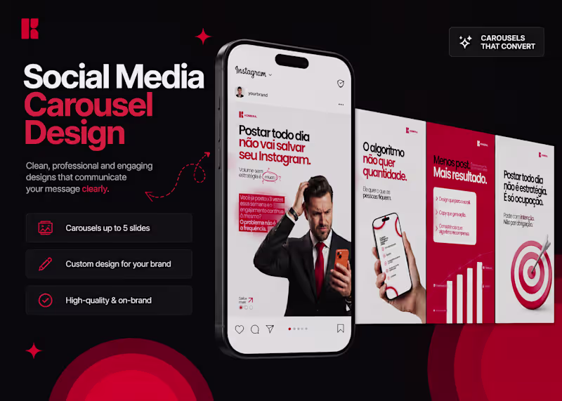 Cover image for Social Media & Carousel Design