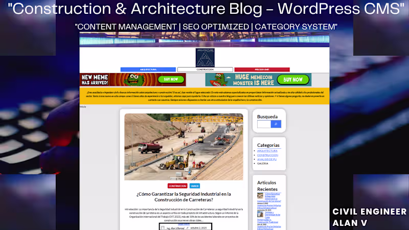Cover image for Developed a high-performance WordPress site