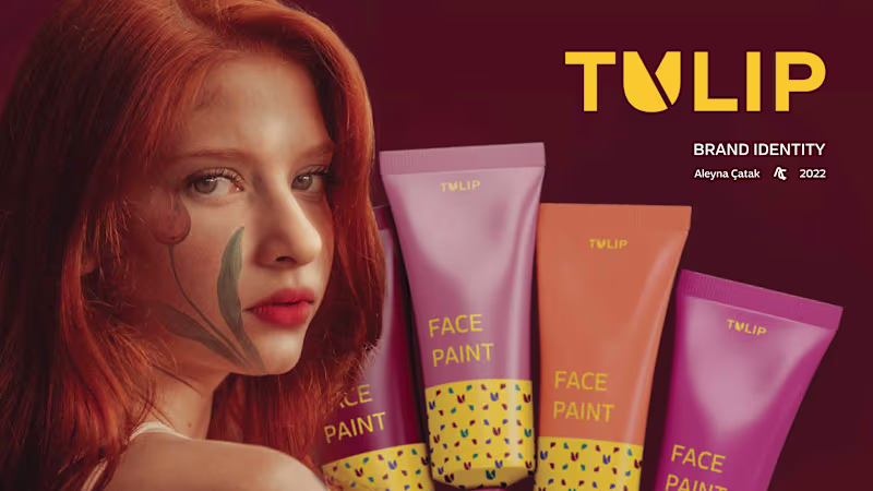 Cover image for TULIP - Fictional Cosmetics Brand Identity Design