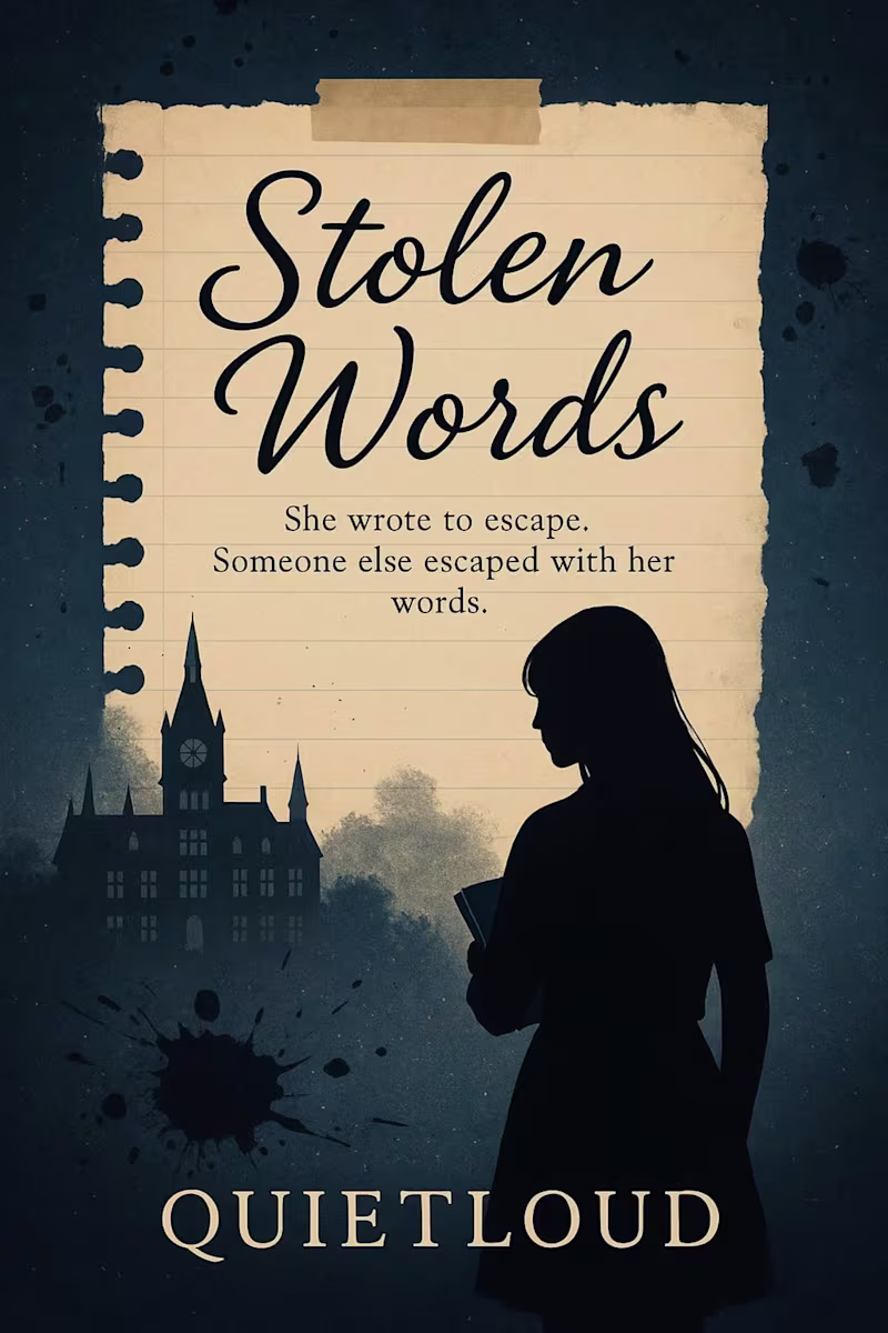 Cover image for Stolen Words is part fiction,