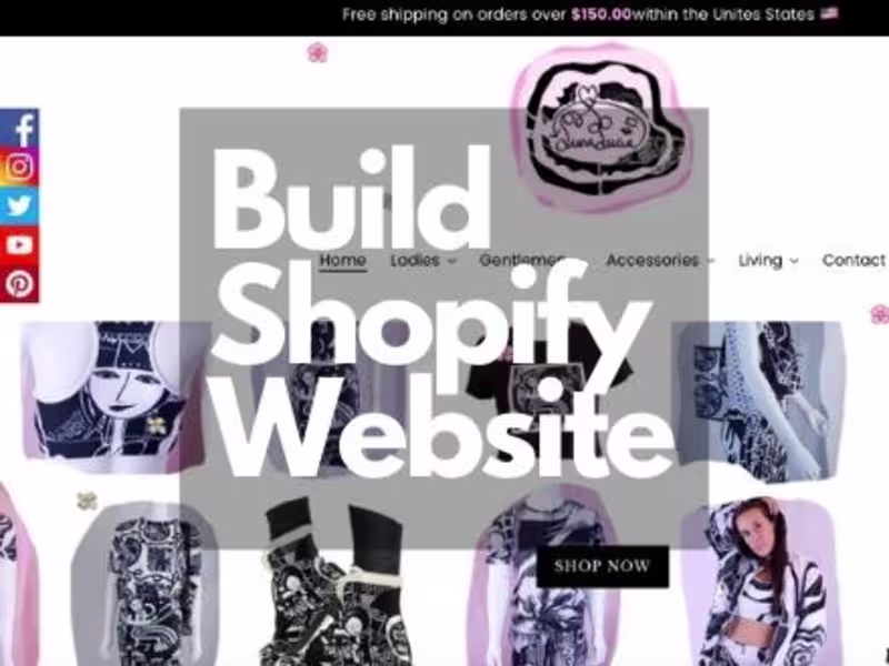 Cover image for Create your Shopify website