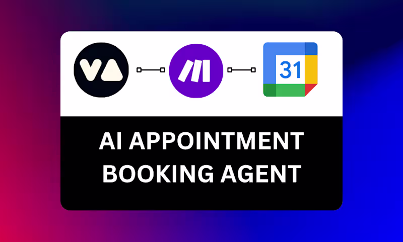 Cover image for AI Appointment Booking Agent (Voice-First)

I