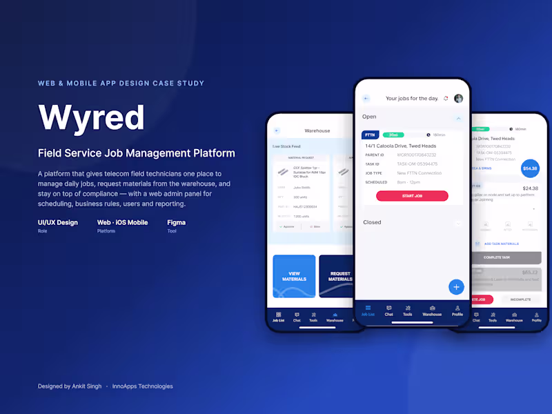 Cover image for A field service platform for