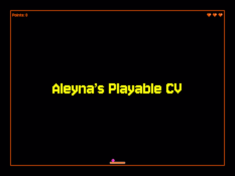 Cover image for Playable CV Project
