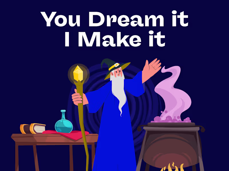 Cover image for I’m can be your web wizard — dream it, and I’ll bring it !