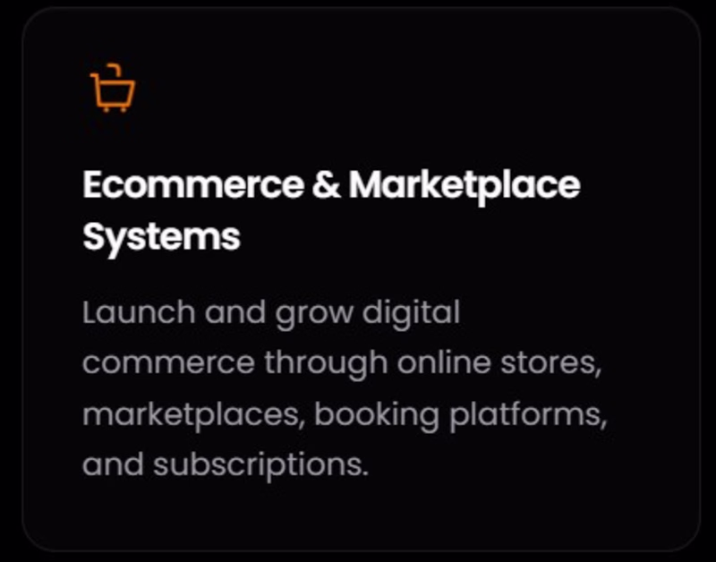 Cover image for Ecommerce & Marketplace Systems