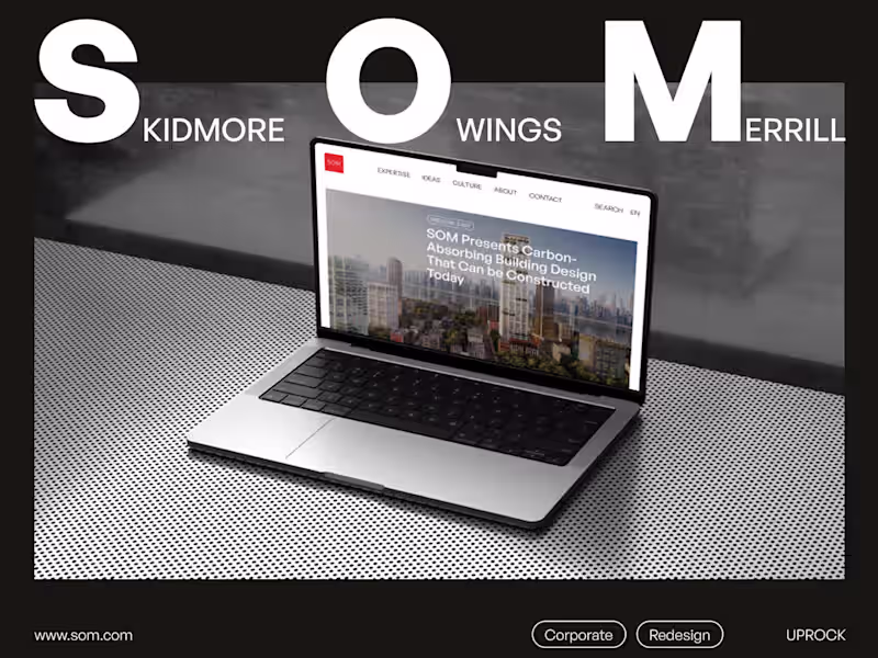 Cover image for SOM | Corporate website redesign