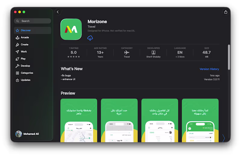 Cover image for Morizone App - App Store
✨
