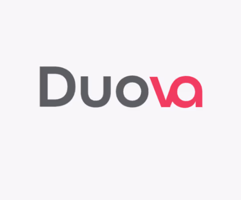 Cover image for Brand identity design name (duova)