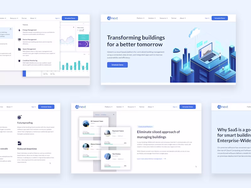 Cover image for IQNext — Webflow Development &