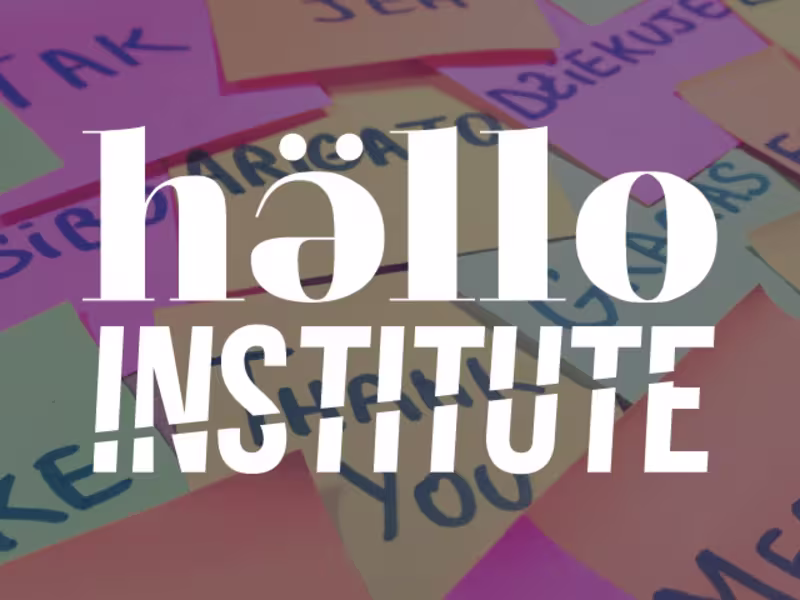 Cover image for Hello Institute - Branding