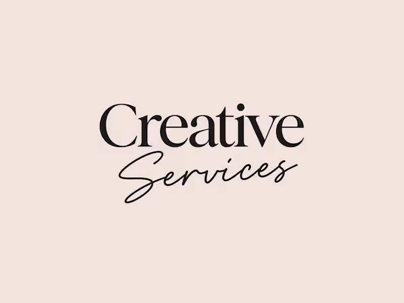 Cover image for Creative Design & Content Services