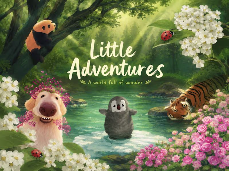 Cover image for Little Handmade Procreate Illustrations
