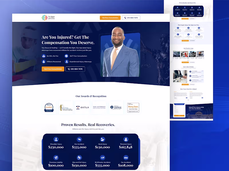 Cover image for Law Firm Lead Generation Project