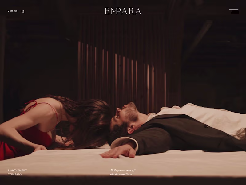 Cover image for Empara Movement Company | Website Design & Development