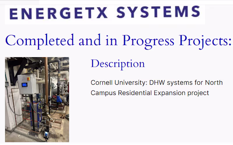 Cover image for Industrial Website + Technical Diagram