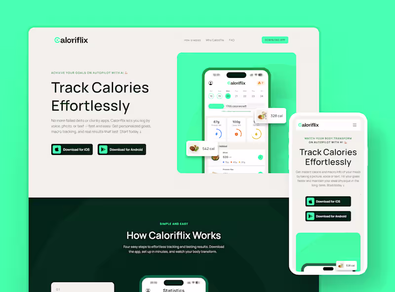 Cover image for High-End Landing Page: Design & Framer Implementation