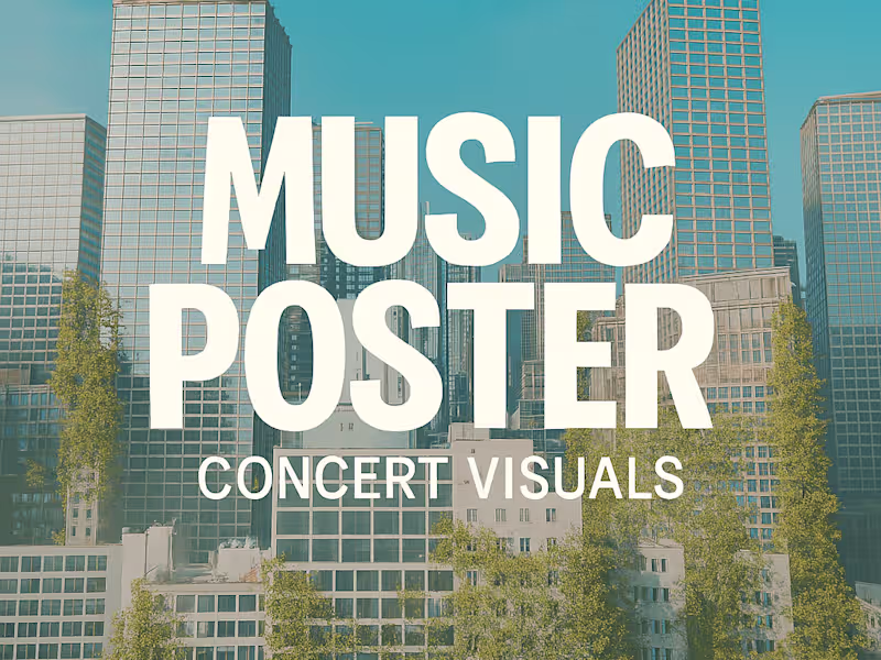 Cover image for Concert Visuals, Music Posters