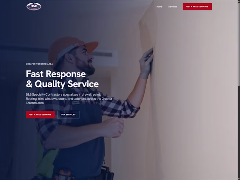 Cover image for Next.js Contractor Website That Generated 17 Jobs