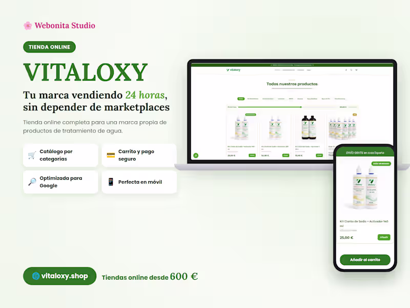 Cover image for Professional website with online booking and orders