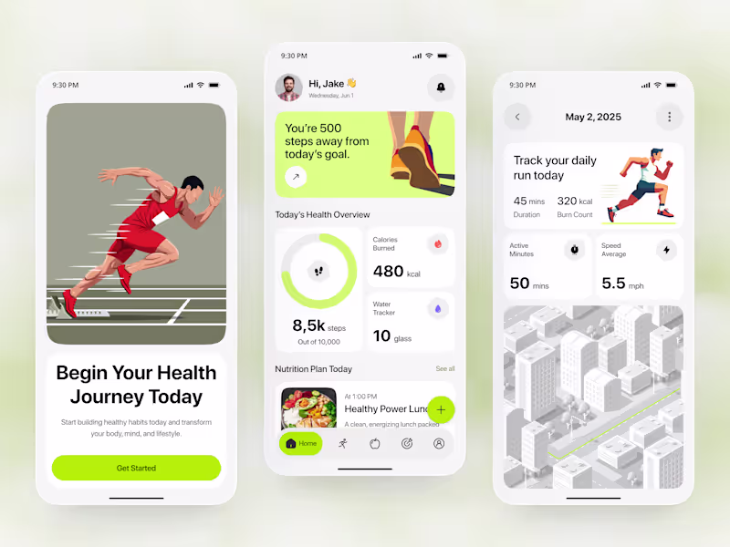Cover image for Fitness Mobile App