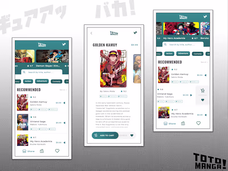 Cover image for Manga Reading App - Toto Manga
