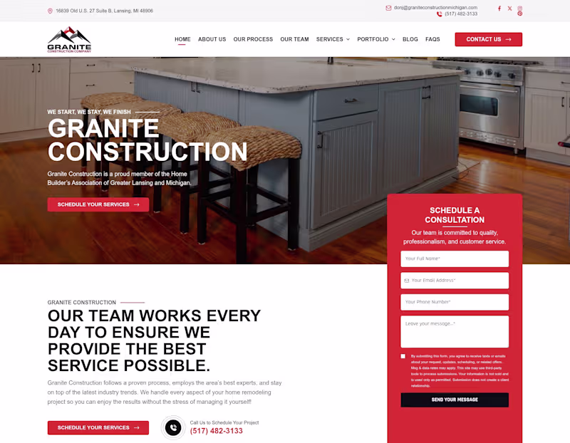 Cover image for Granite Construction