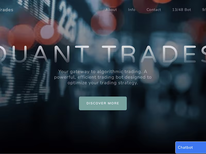 Cover image for Custom Algorithmic Trading Bots: Smart, Automated & Profitable