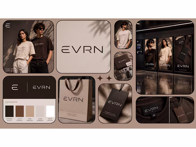 Cover image for Custom Brand Identity & Visual System Design