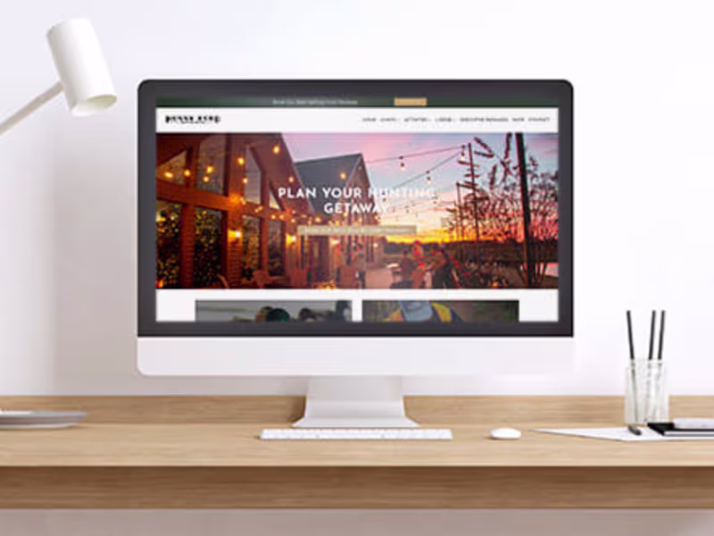 Cover image for Hunting Lodge Website