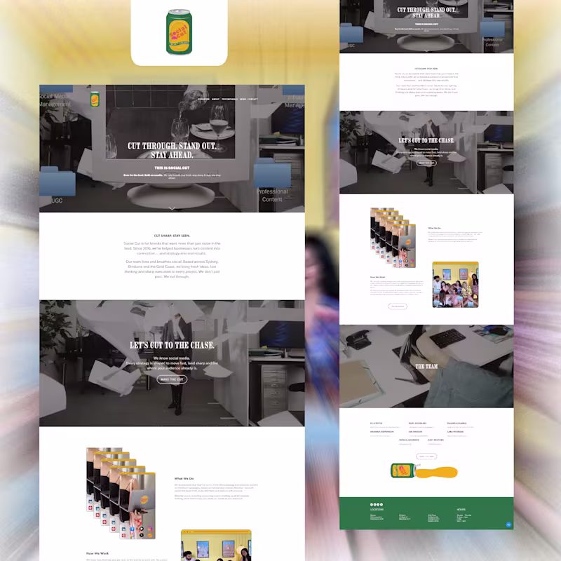 Cover image for Designed and developed a modern