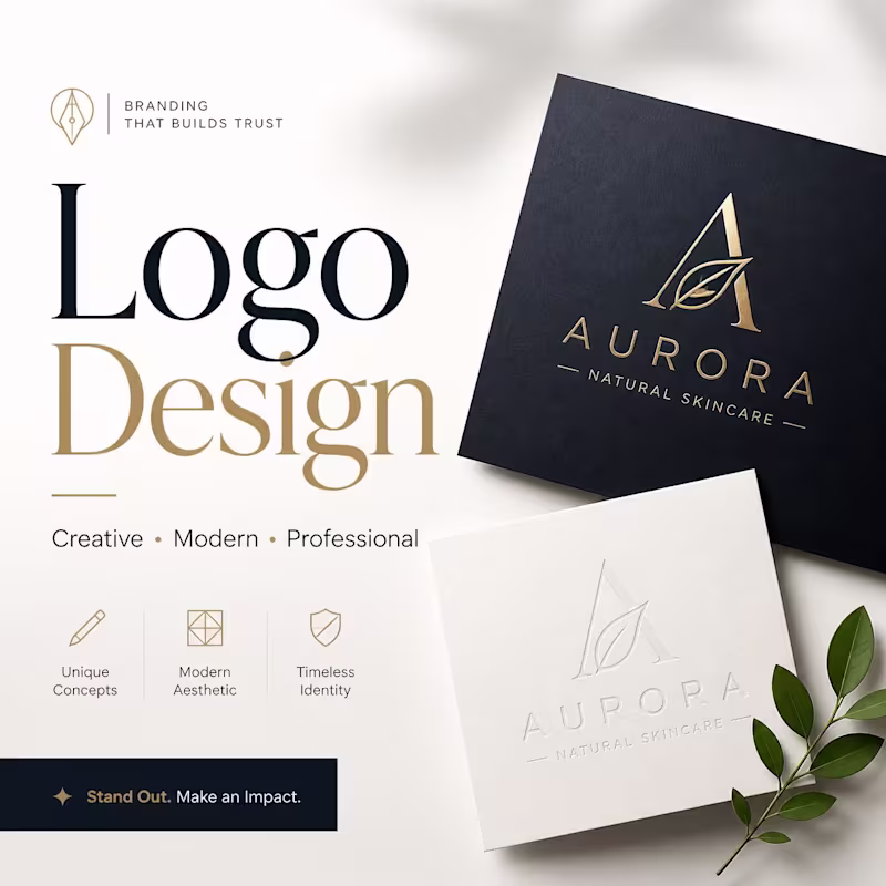 Cover image for Logo design 