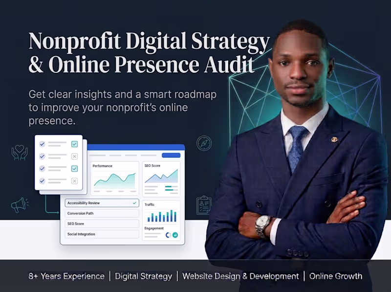 Cover image for Nonprofit Digital Strategy & Online Presence Audit