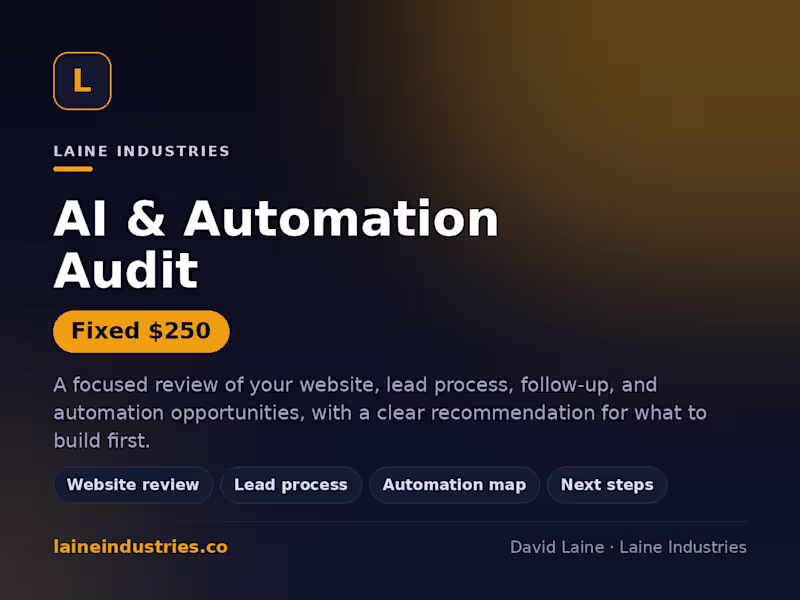 Cover image for AI & Automation Audit