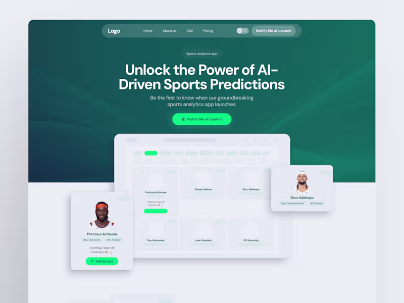 Cover image for Landing Page (Design and development)