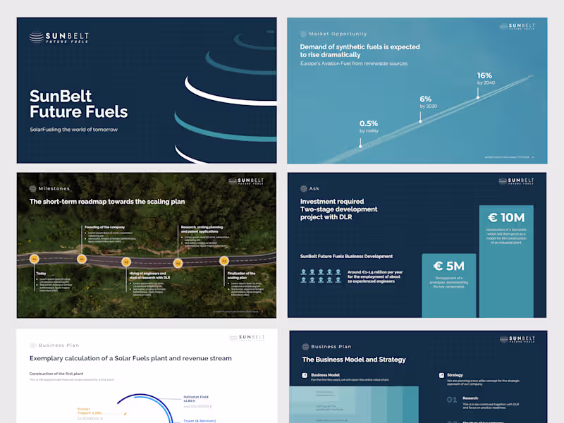 Cover image for Sunbelt Pitch Deck