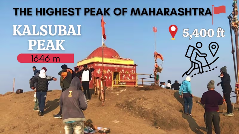 Cover image for Kalsubai : The Highest Peak of Maharashtra | Solo Night Trek | …