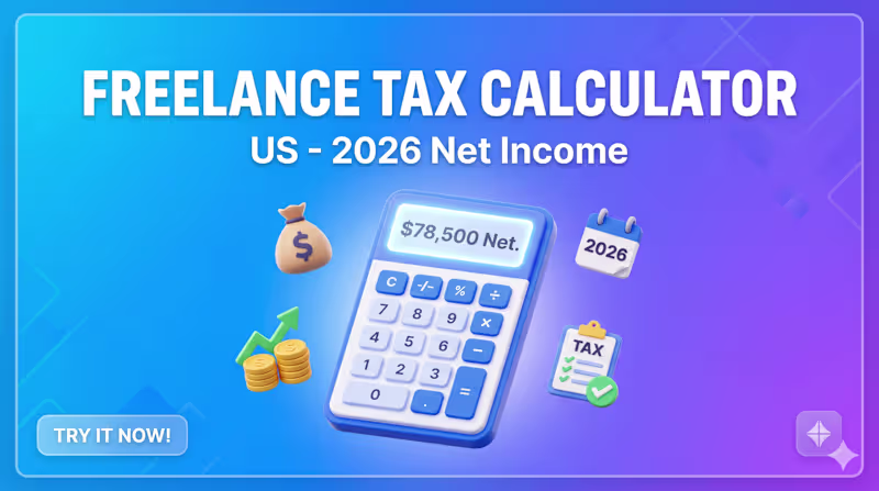 Cover image for a US Freelance Net Income