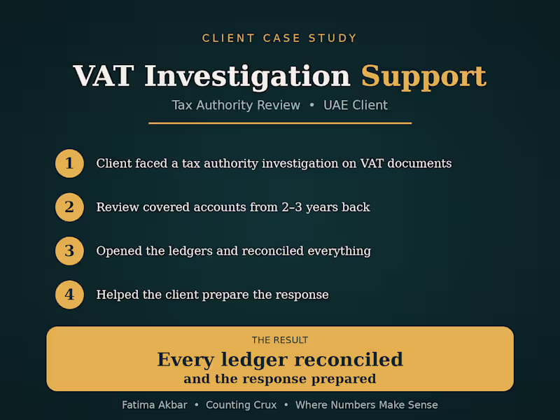 Cover image for A UAE client was under