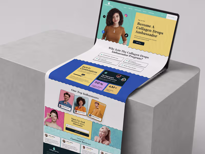 Cover image for Skincare and Beauty E-commerce Website UI Design