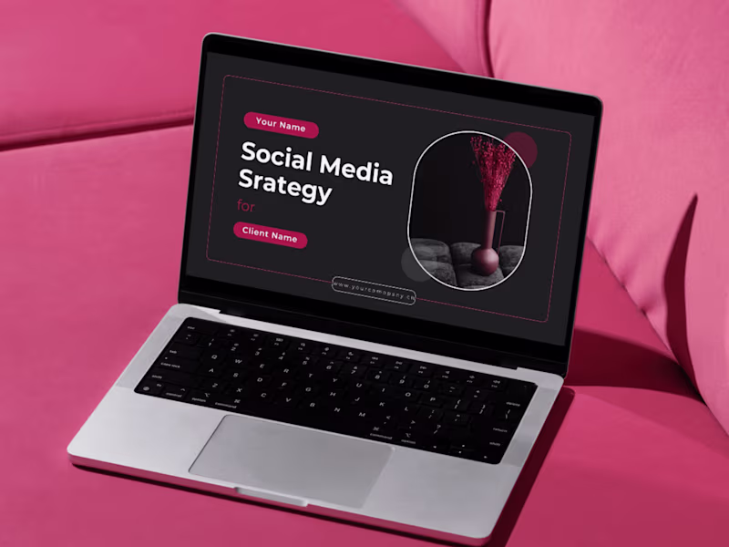 Cover image for In depth 56 Page Social Media Strategy 