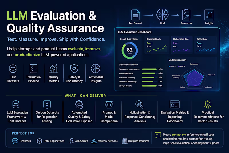 Cover image for LLM Evaluation & AI Reliability Engineering